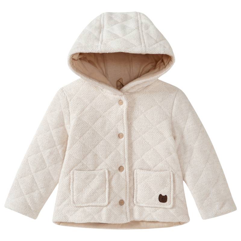Baby Steppjacke in Woll-Optik von Topomini