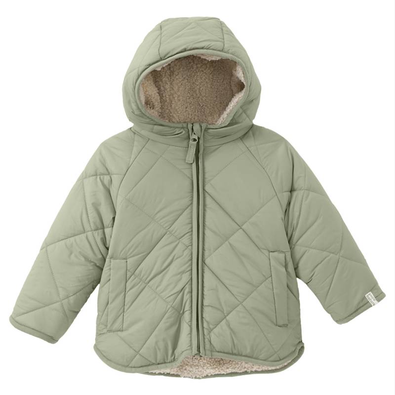 Baby Steppjacke mit Teddy-Futter von Topomini