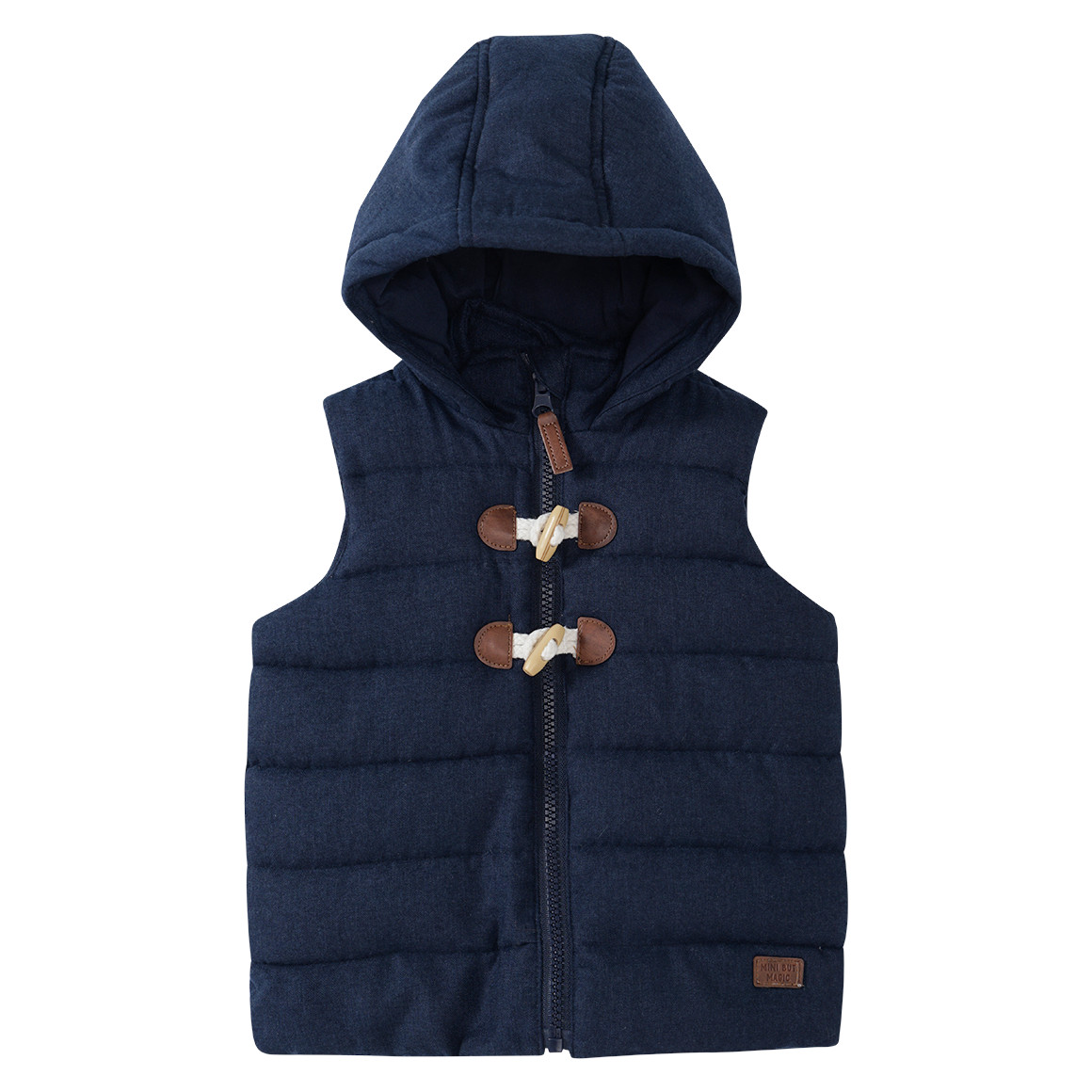 Baby Steppweste mit Knebelknöpfen von Topomini