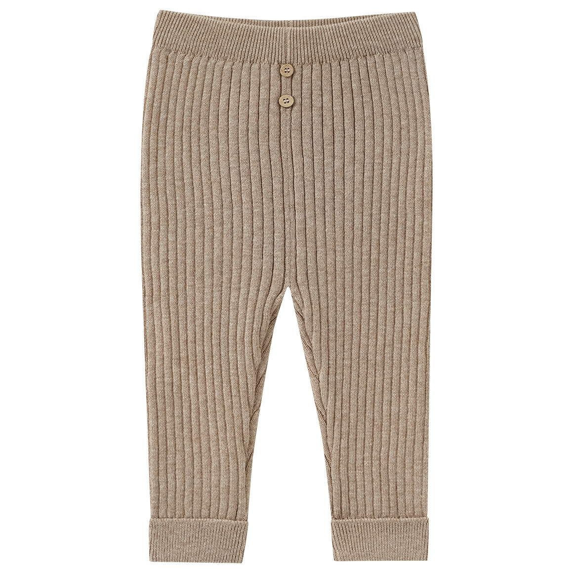 Baby Strickleggings mit Rippstruktur von Topomini