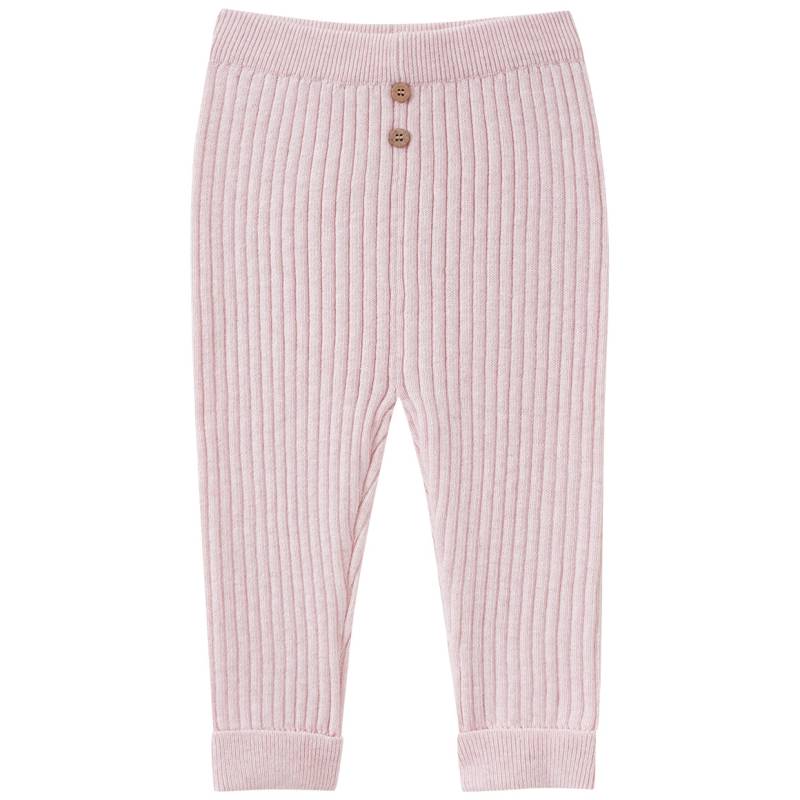 Baby Strickleggings mit Rippstruktur von Topomini