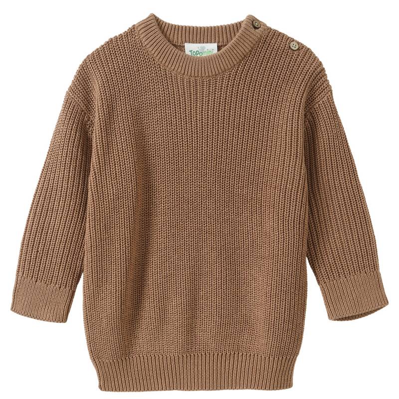 Baby Strickpullover aus Bio-Baumwolle von Topomini