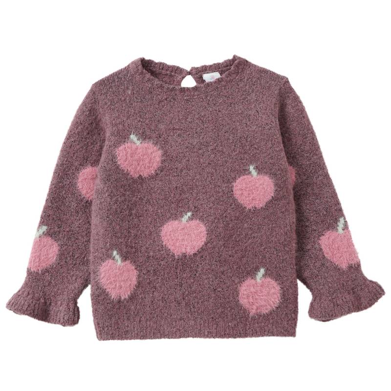 Baby Strickpullover mit Apfel-Motiven Baby Strickpullover mit Apfel-Motiven von Topomini