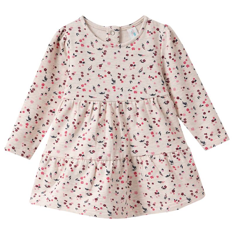 Baby Sweatkleid mit Blümchen von Topomini