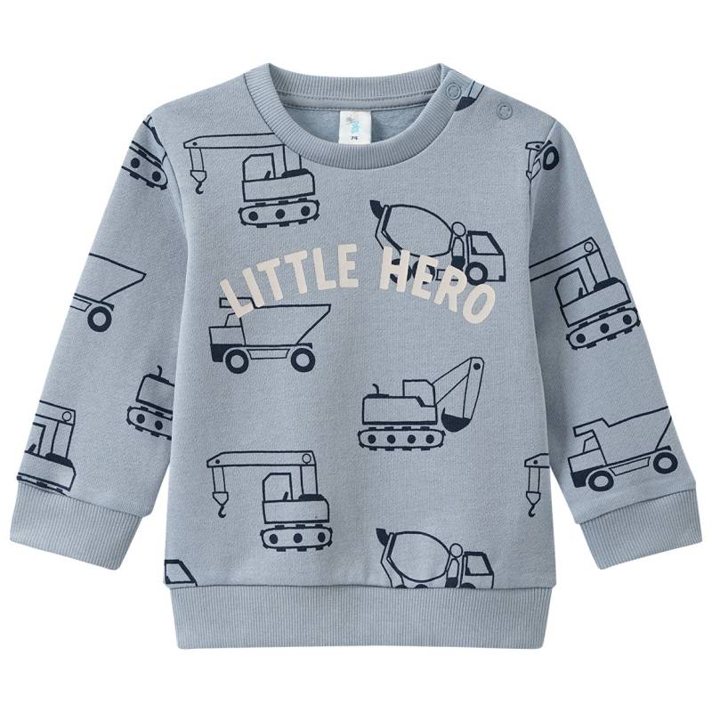 Baby Sweatshirt mit Allover-Print von Topomini