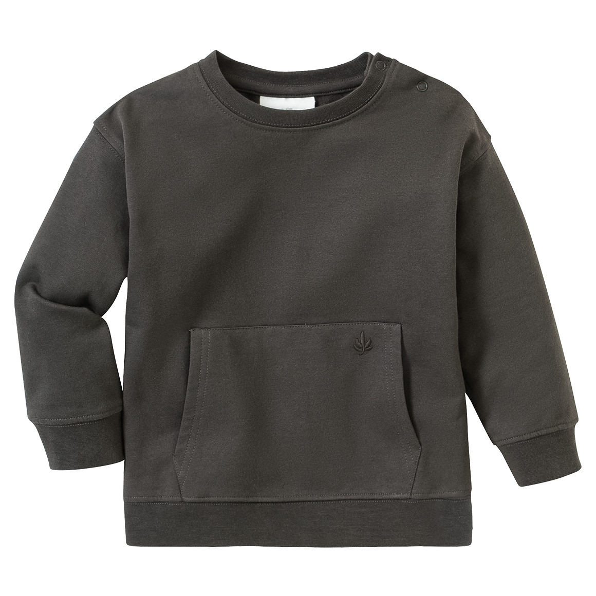 Baby Sweatshirt mit Kängurutasche von Topomini