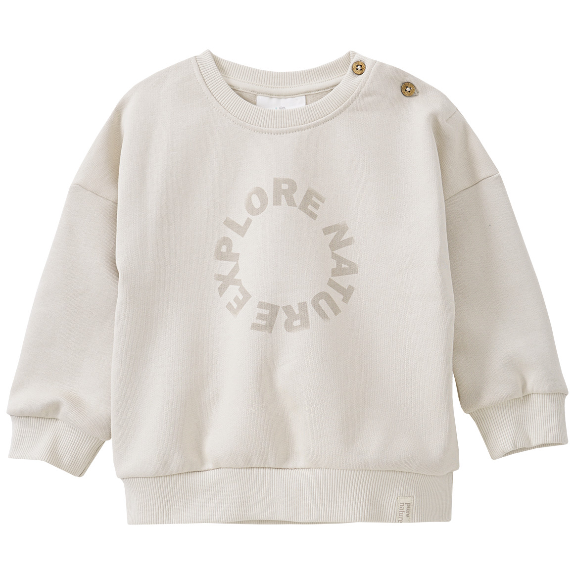 Baby Sweatshirt mit Print von Topomini