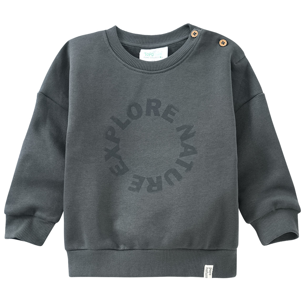 Baby Sweatshirt mit Print von Topomini