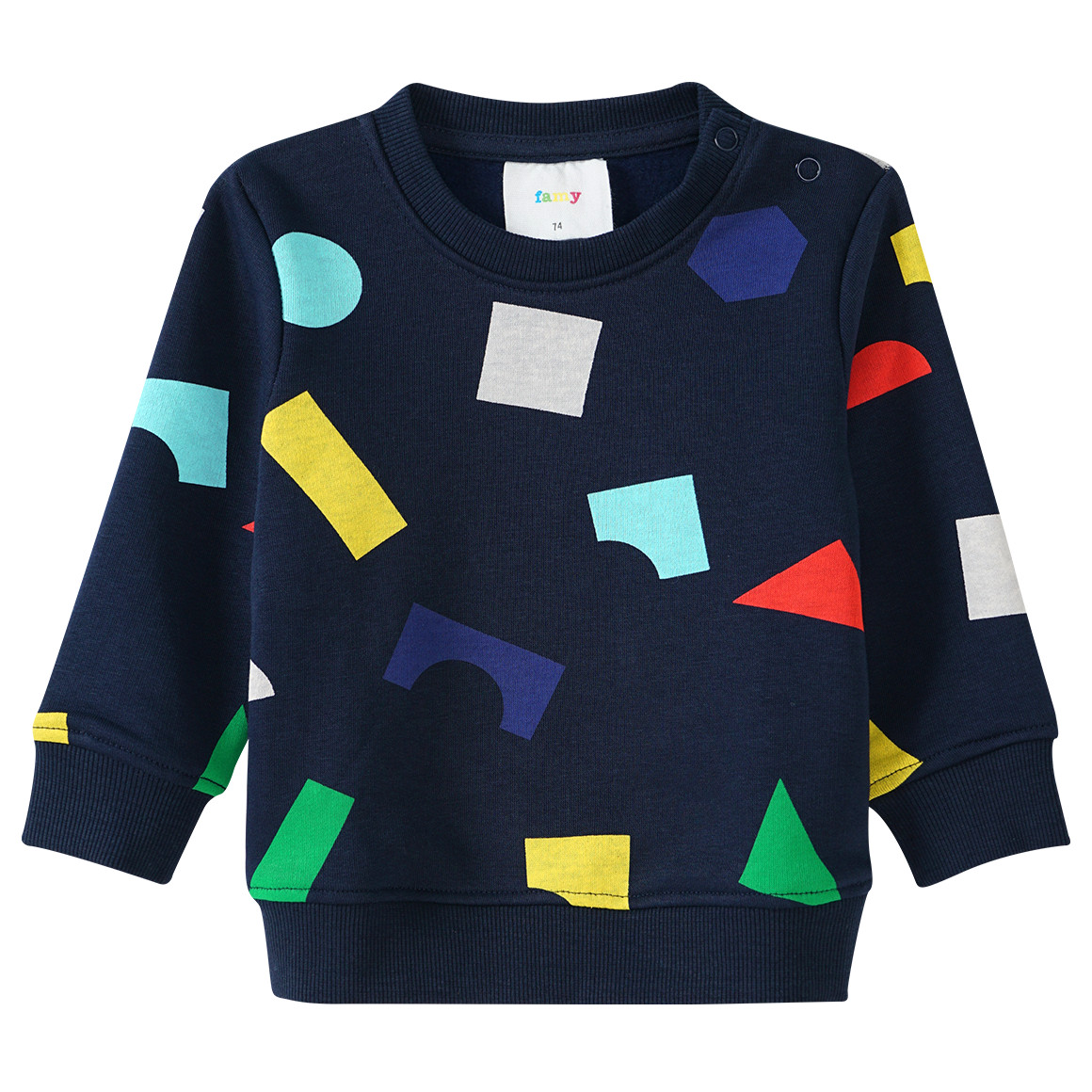 Baby Sweatshirt mit bunten Motiven von Topomini