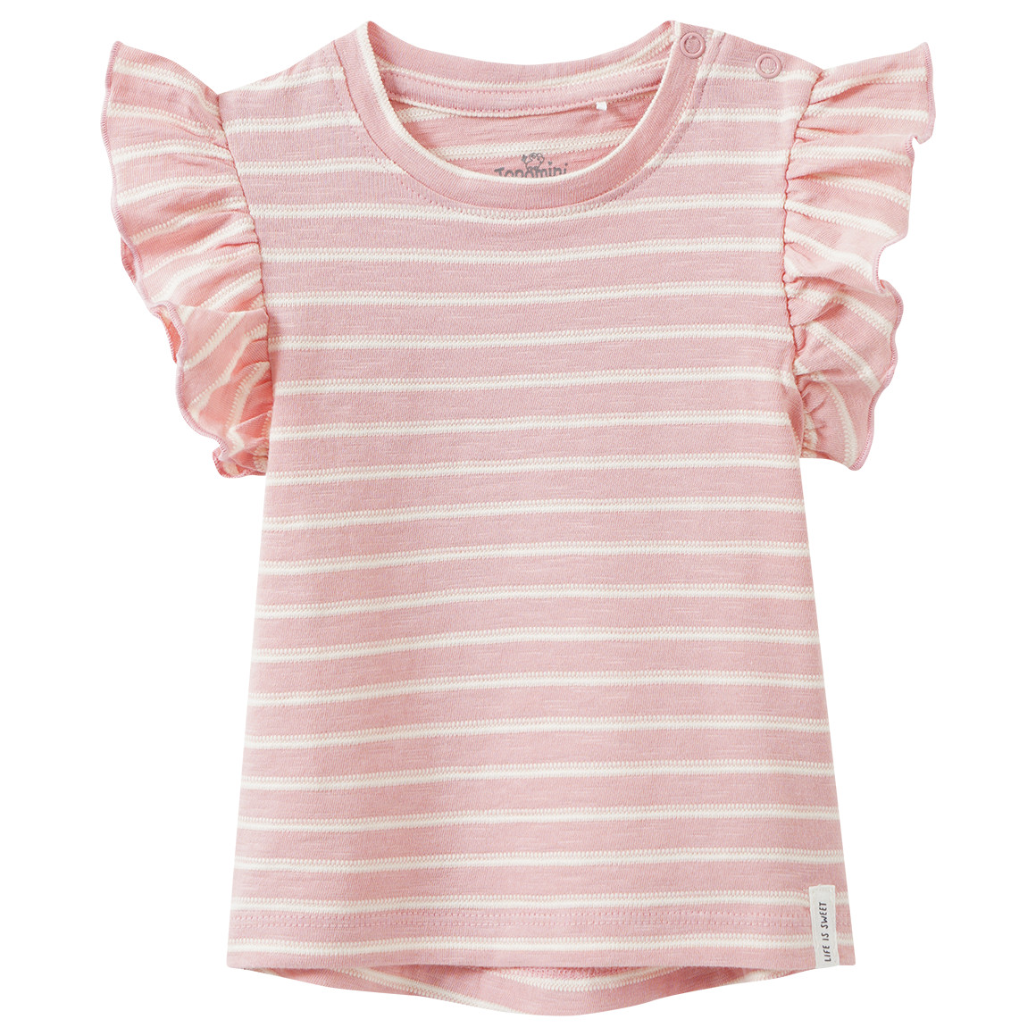 Baby T-Shirt mit Volant von Topomini