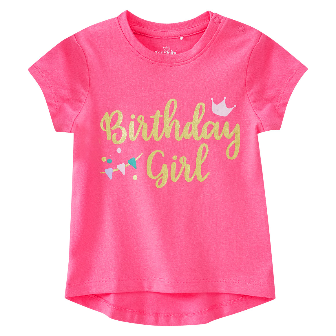 Baby T-Shirt zum Geburtstag von Topomini