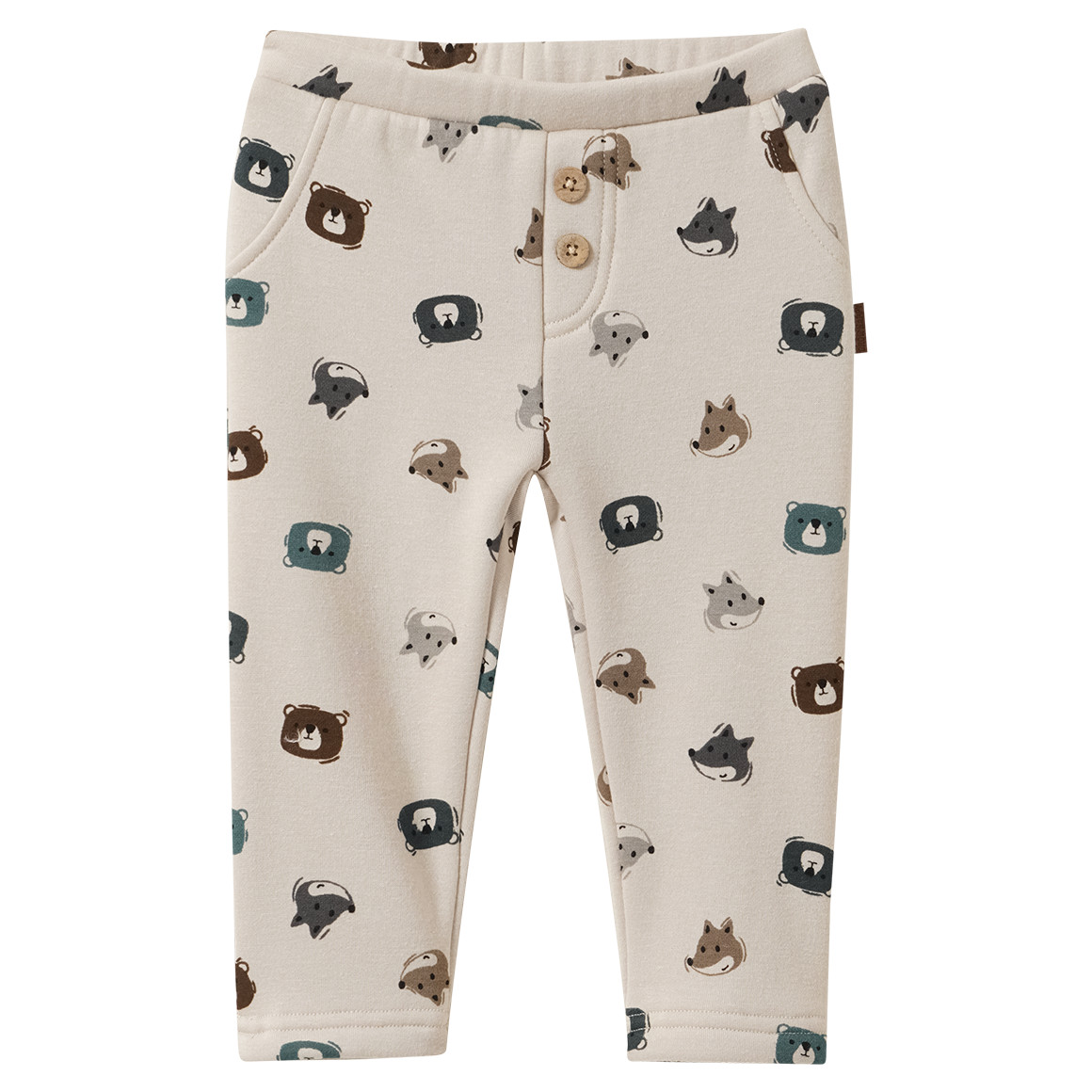 Baby Thermo-Leggings mit Tier-Motiven von Topomini