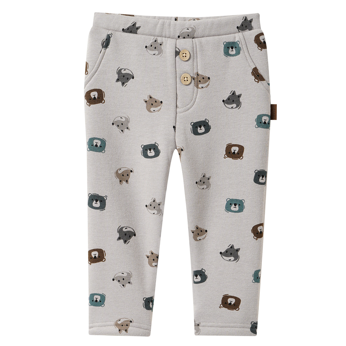 Baby Thermo-Leggings mit Tier-Motiven von Topomini