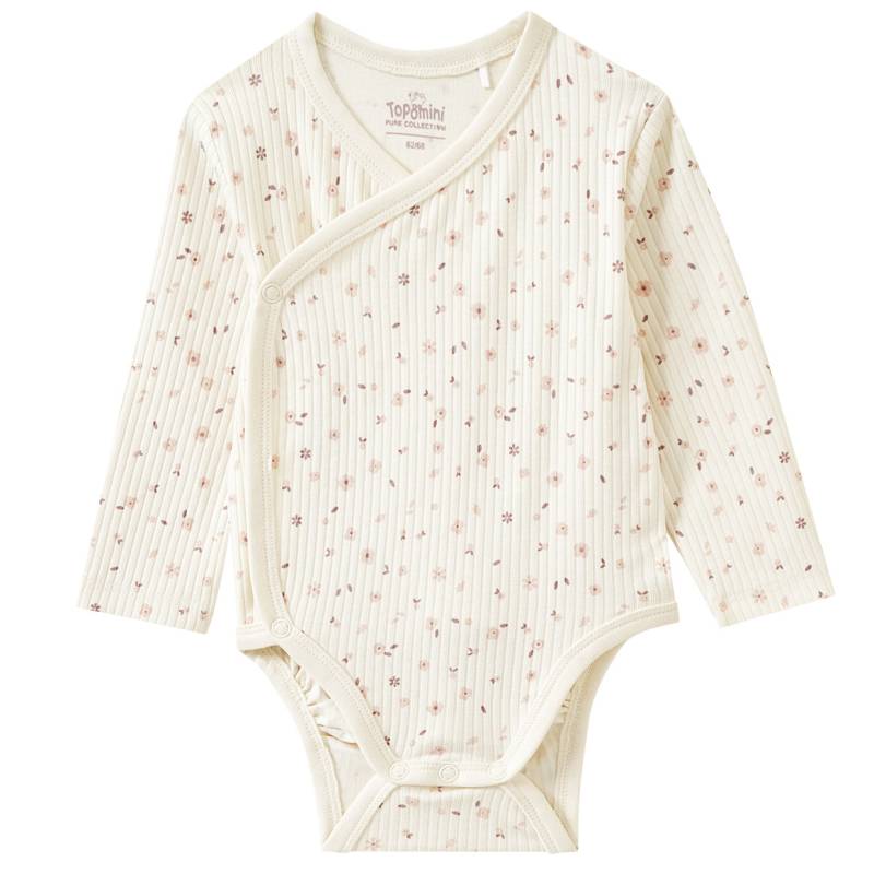 Baby Wickelbody mit Allover-Muster von Topomini