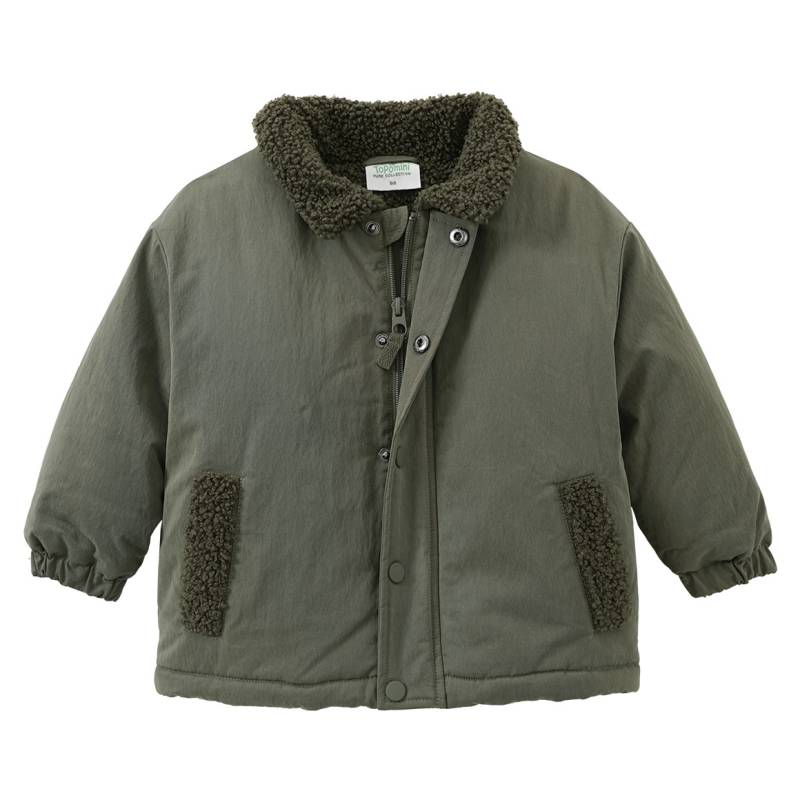 Baby Winterjacke mit Plüschfutter von Topomini