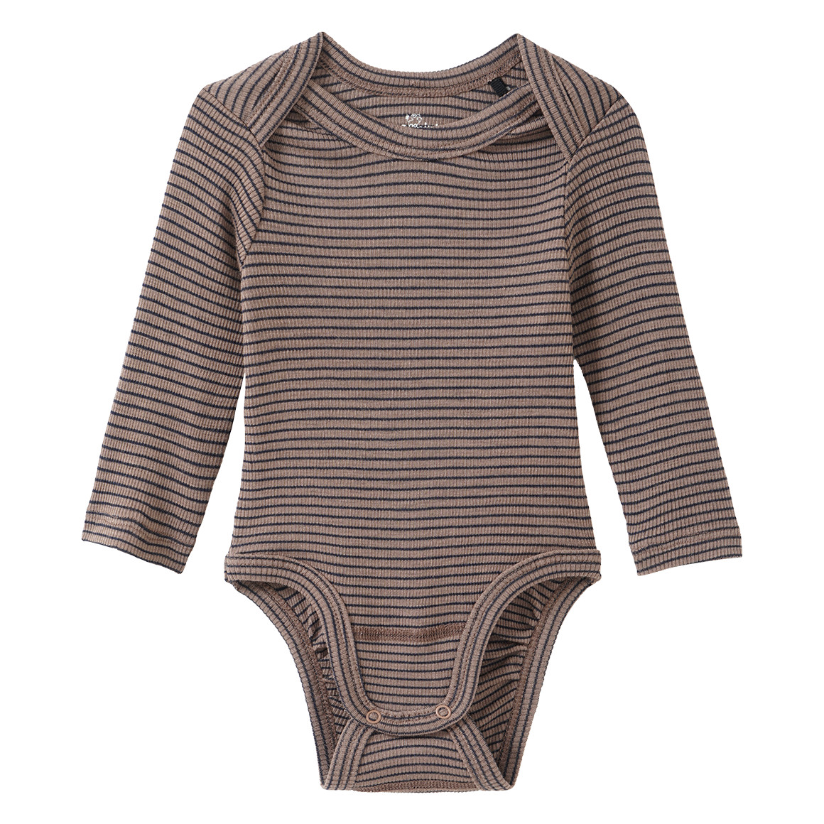 Baby Wolle-Seide-Body mit Ripp-Struktur Baby Wolle-Seide-Body mit Ripp-Struktur von Topomini