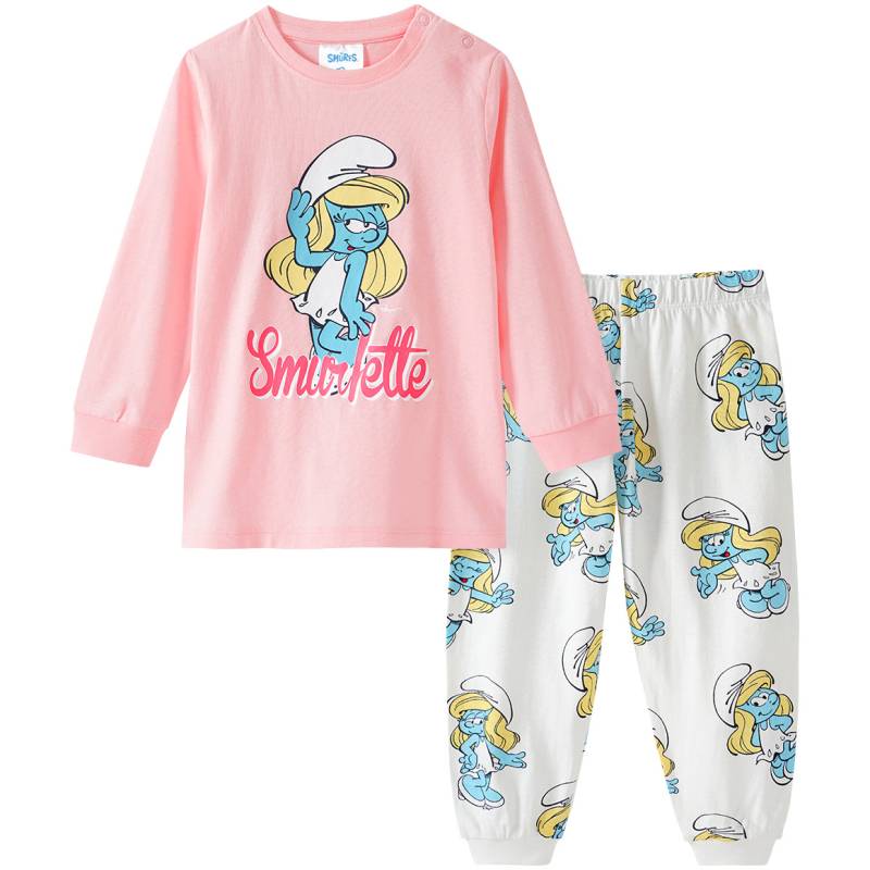 Die Schlümpfe Schlafanzug mit Print von Topomini