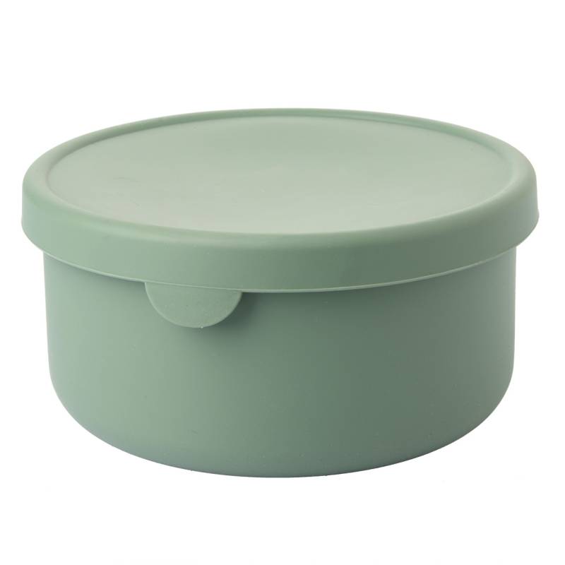 Große Silikon-Dose mit Deckel von Topomini