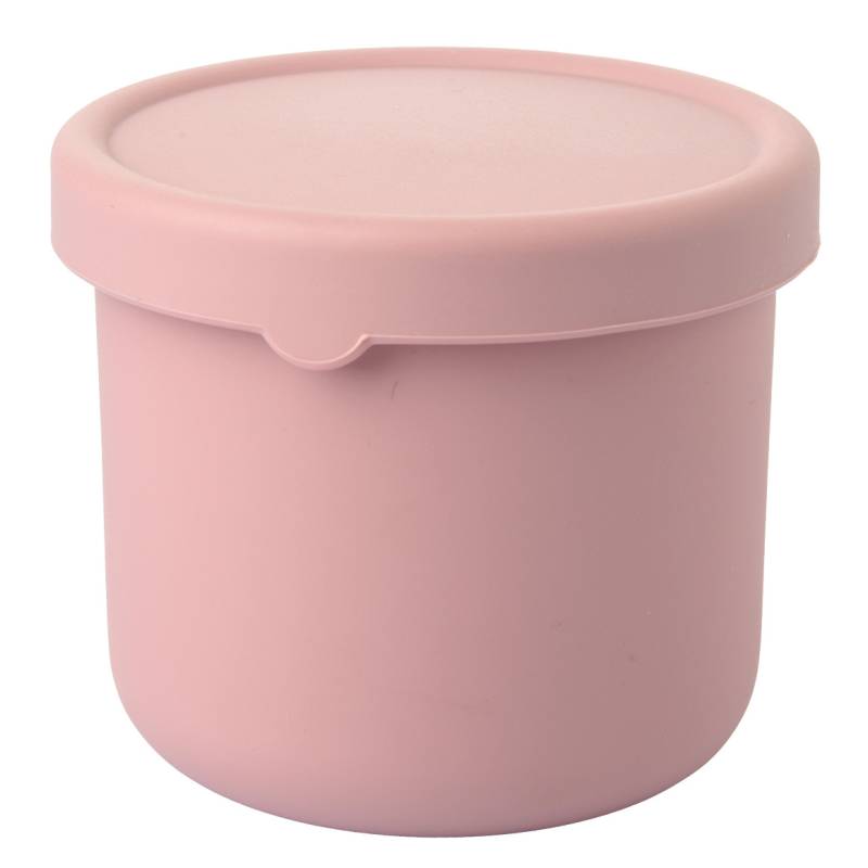 Kleine Silikon-Dose mit Deckel von Topomini