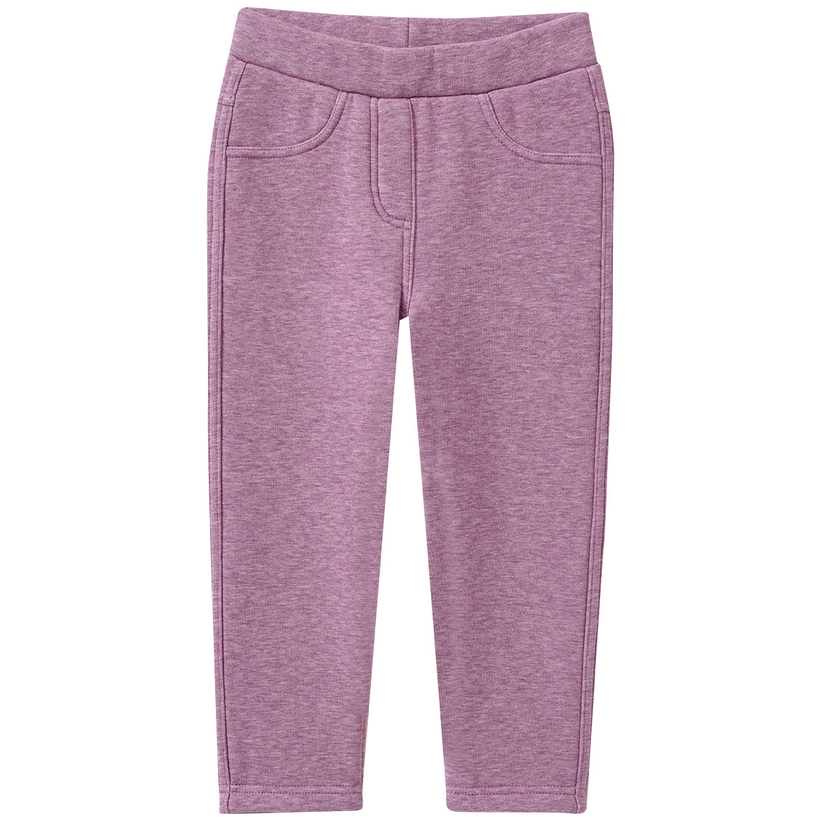 Mädchen Thermo-Leggings unifarben von Topomini