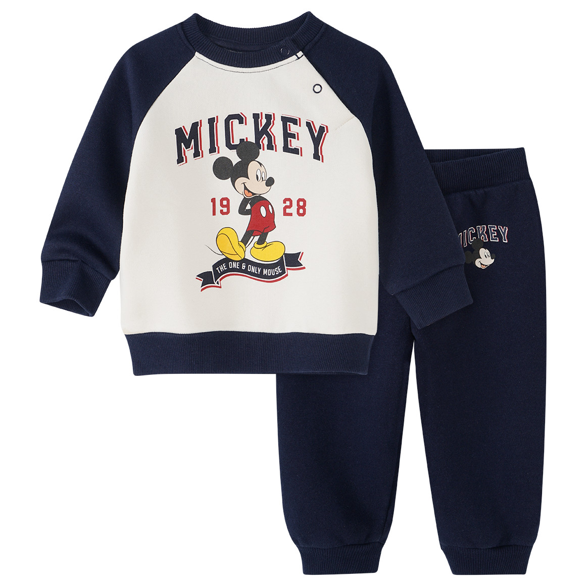 Micky Maus Sweatshirt und Jogginghose im Set von Topomini