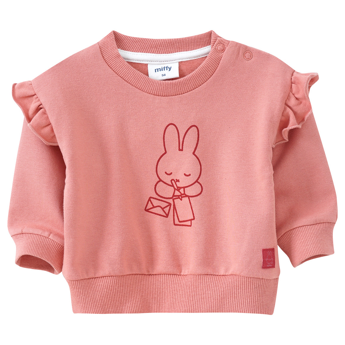 Miffy Sweatshirt mit Rüschen von Topomini