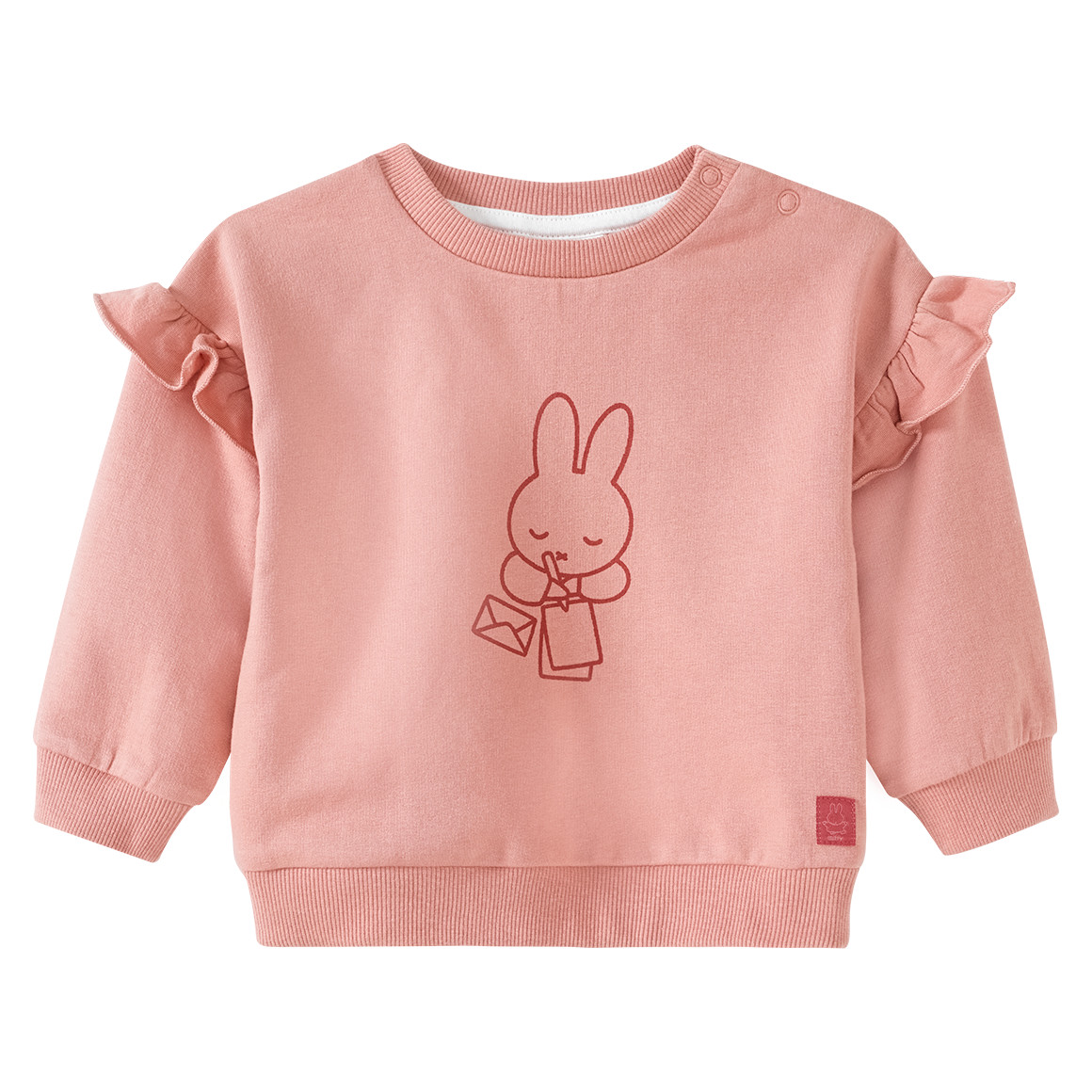 Miffy Sweatshirt mit Rüschen von Topomini