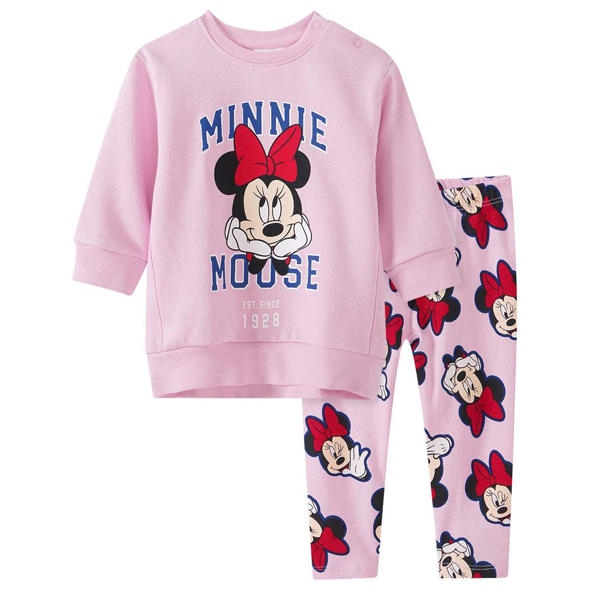 Minnie Maus Sweatshirt und Leggings im Set von Topomini