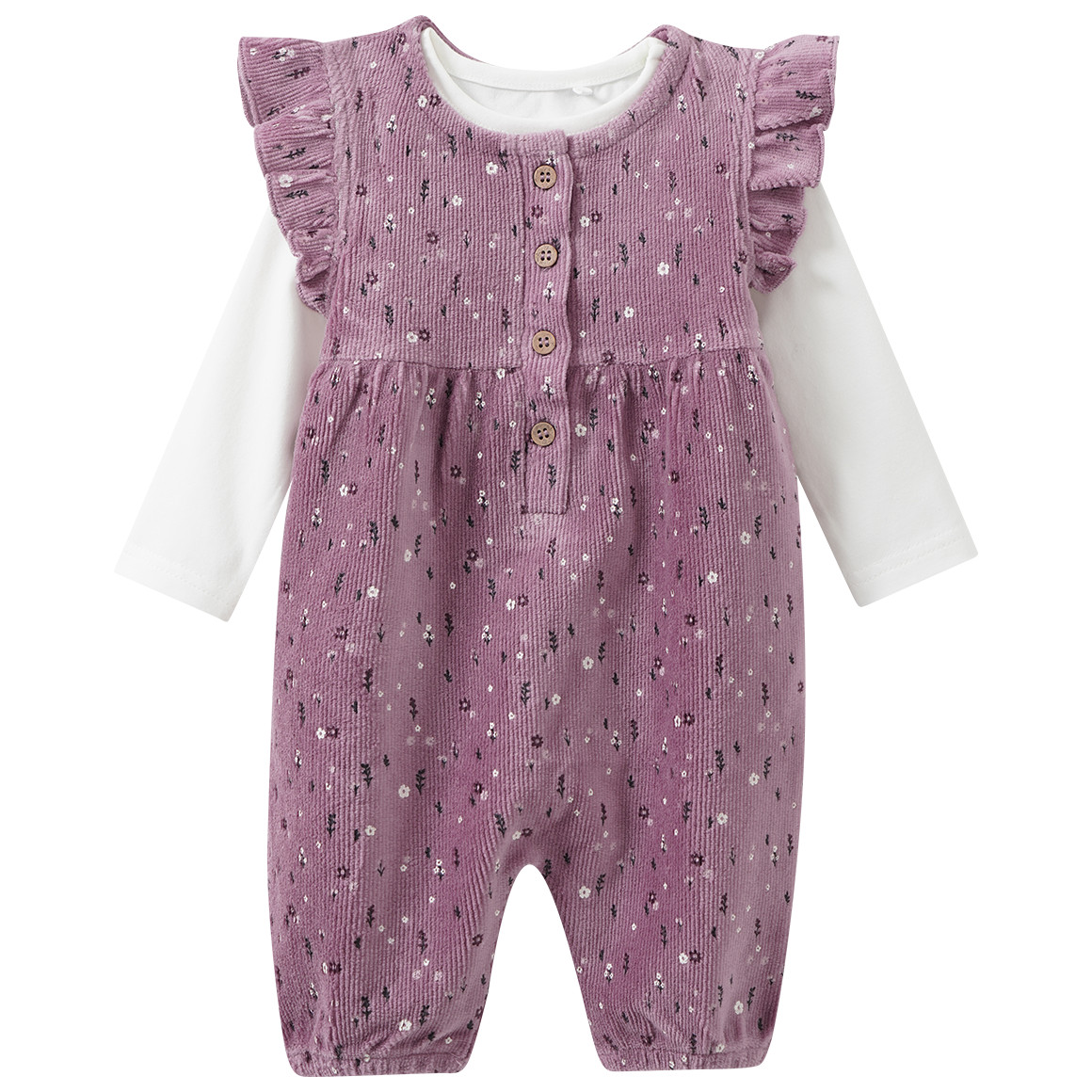 Newborn Overall und Langarmshirt im Set von Topomini