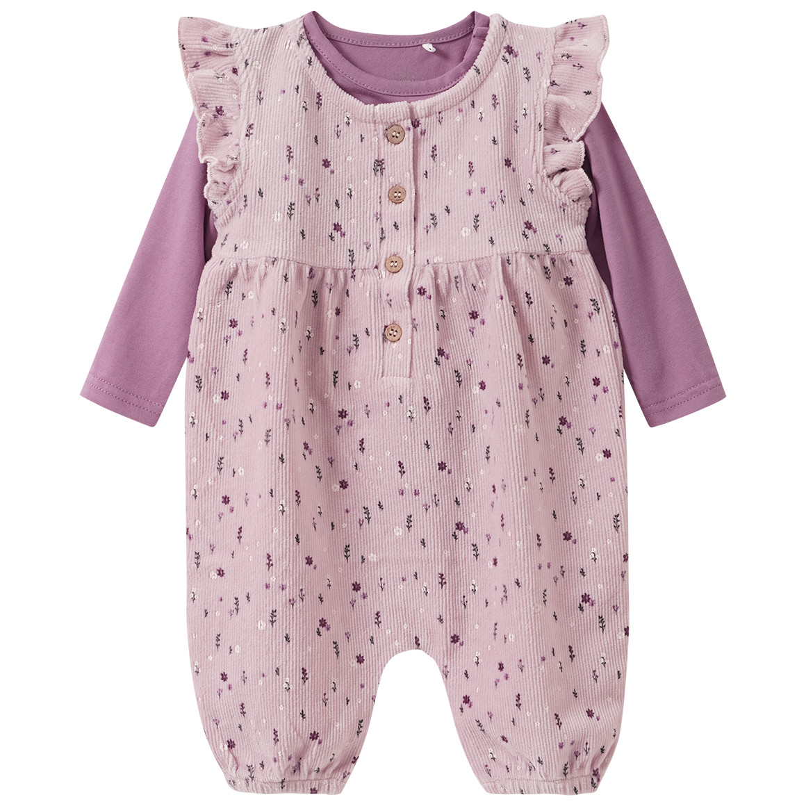 Newborn Overall und Langarmshirt im Set von Topomini