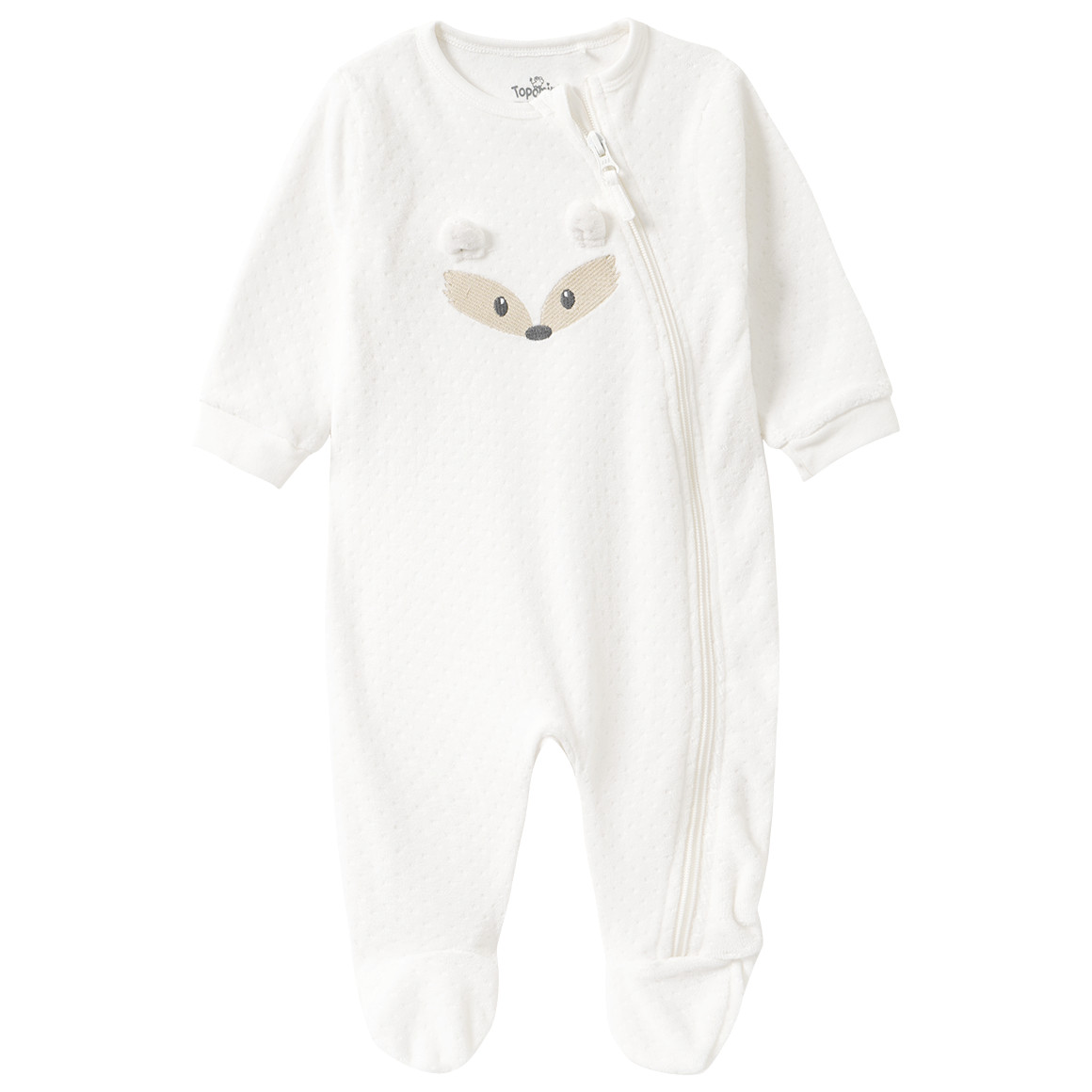 Newborn Schlafanzug mit Applikation von Topomini