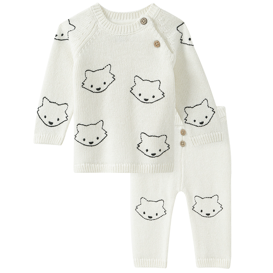 Newborn Set aus Strick von Topomini