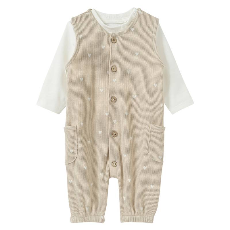 Newborn Set mit Allover-Muster von Topomini