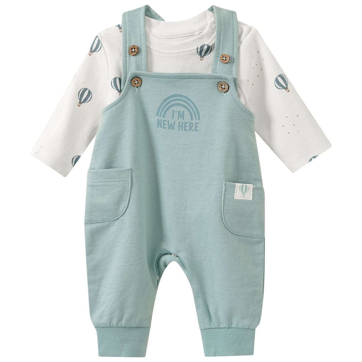 Newborn Set mit Strampler und Shirt Born 2026 von Topomini