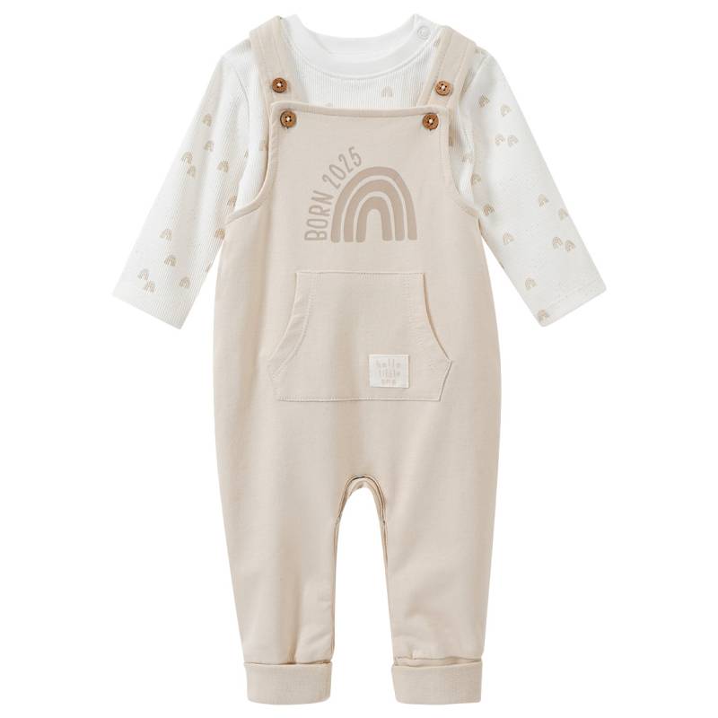Newborn Strampler und Langarmshirt Born 2025 von Topomini