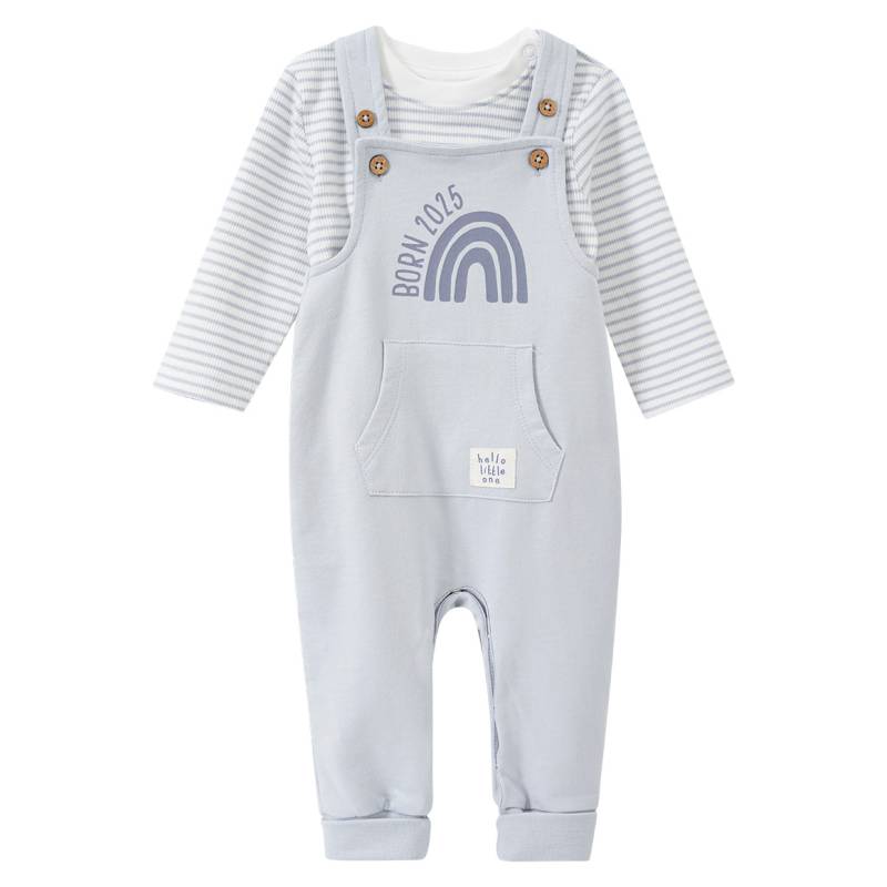 Newborn Strampler und Langarmshirt Born 2025 von Topomini