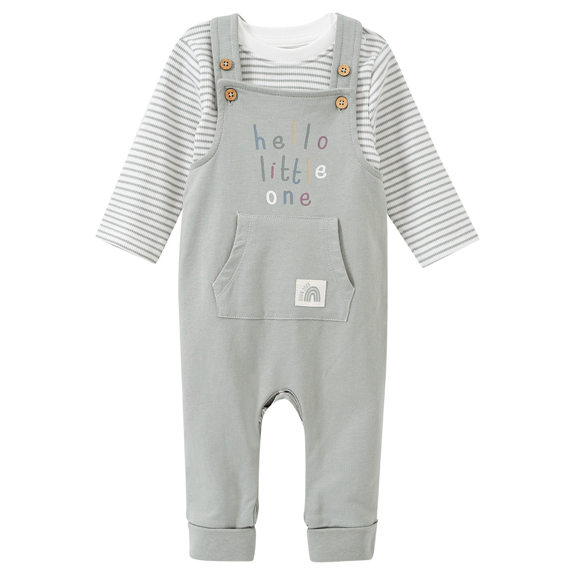 Newborn Strampler und Langarmshirt Born 2025 Newborn Strampler und Langarmshirt Born 2025 von Topomini
