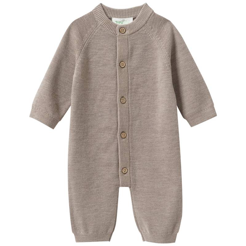 Newborn Woll-Overall unifarben von Topomini
