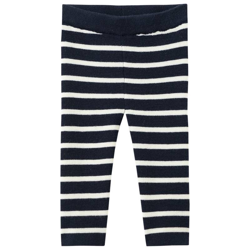 Newborn Woll-Strickhose mit Streifen von Topomini