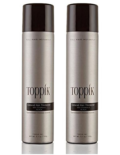 TOPPIK 2 x Haarverdichtungsspray Dunkelbraun Hair Thickener Spray Haarverdichtung von Toppik