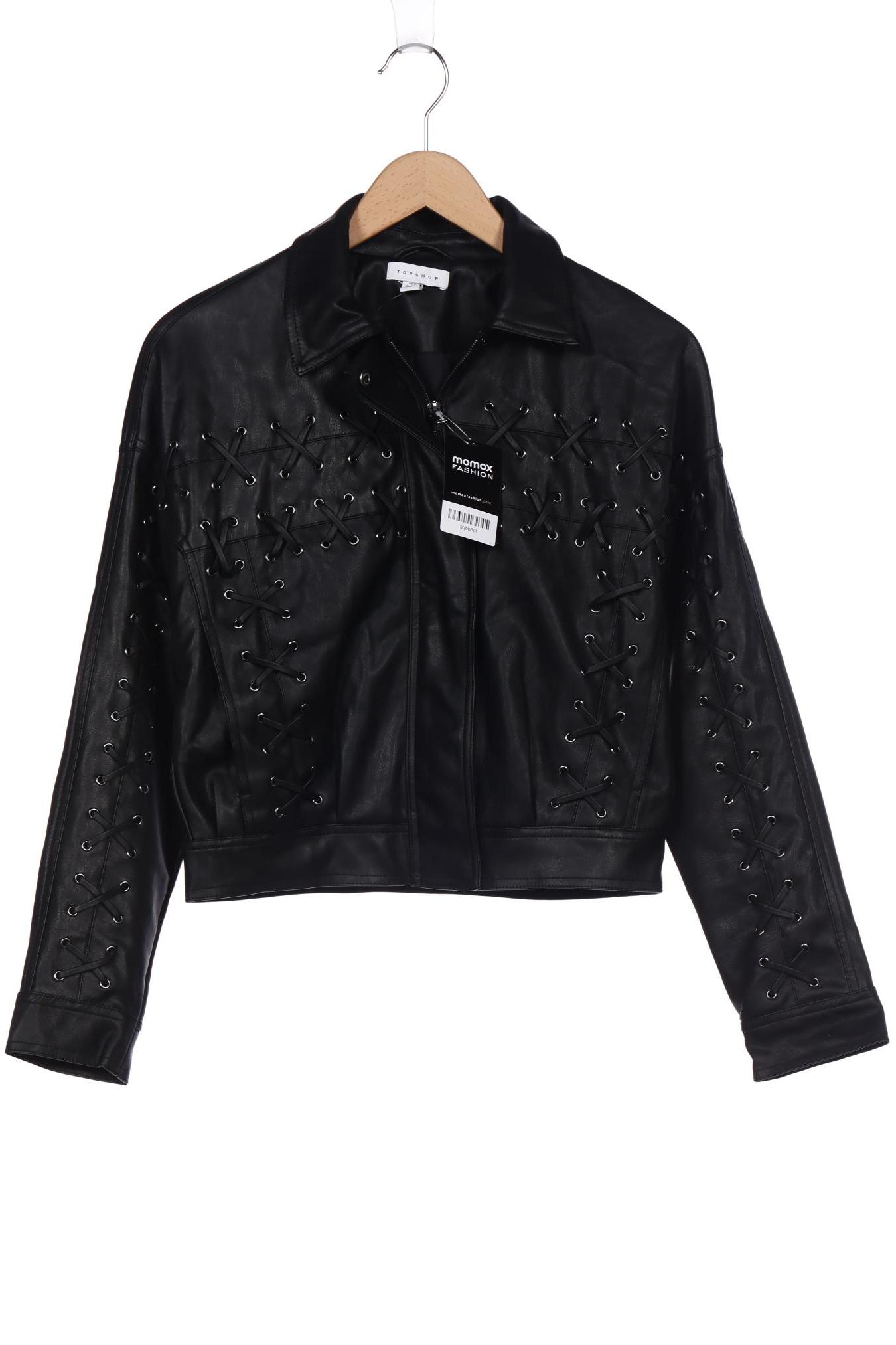 Topshop Damen Jacke, schwarz von Topshop