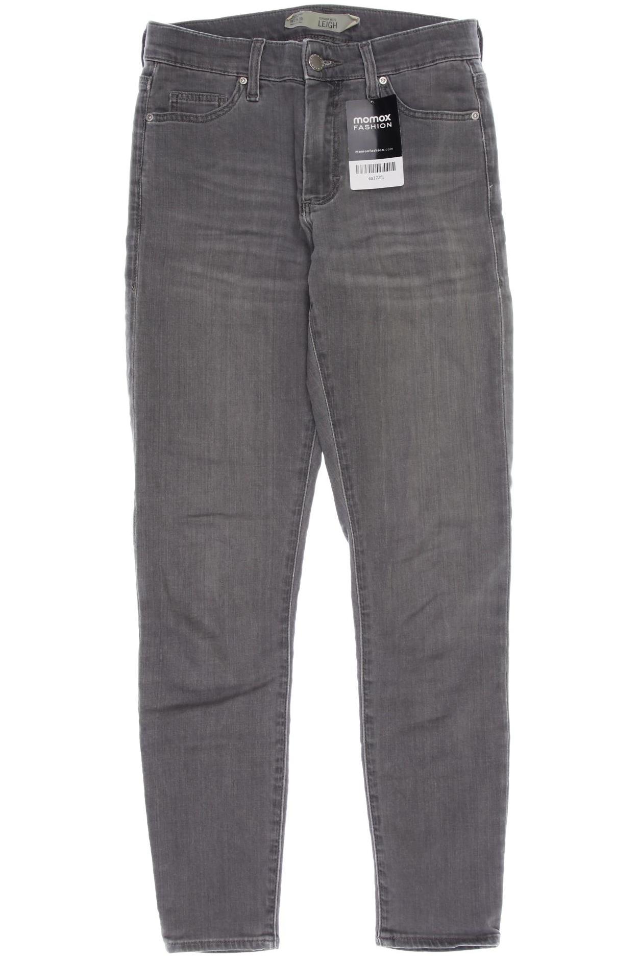 Topshop Damen Jeans, grau, Gr. 34 von Topshop