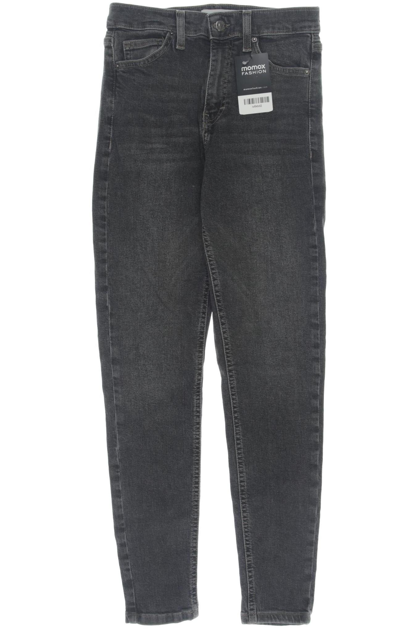 Topshop Damen Jeans, grau von Topshop