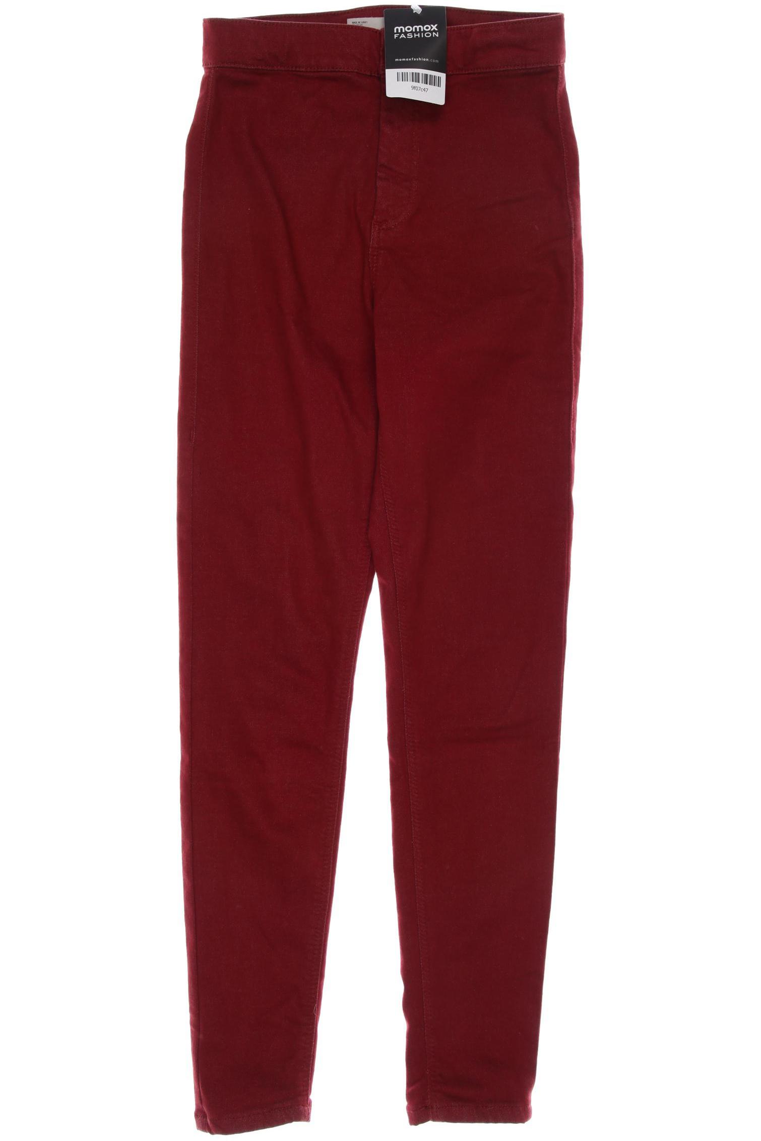 Topshop Damen Jeans, rot von Topshop