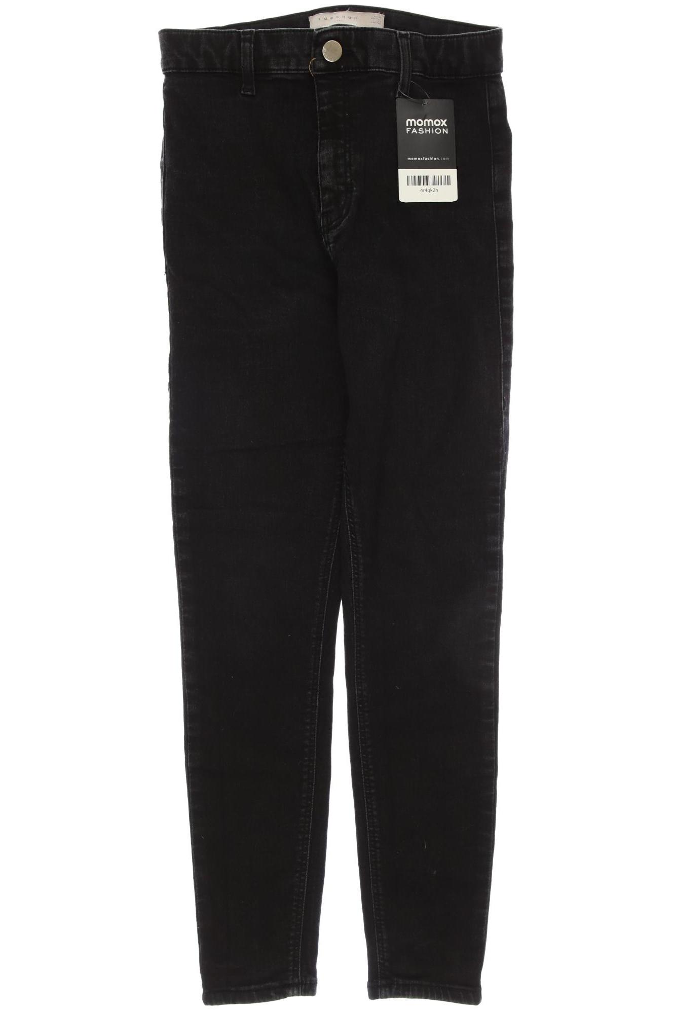 Topshop Damen Jeans, schwarz von Topshop