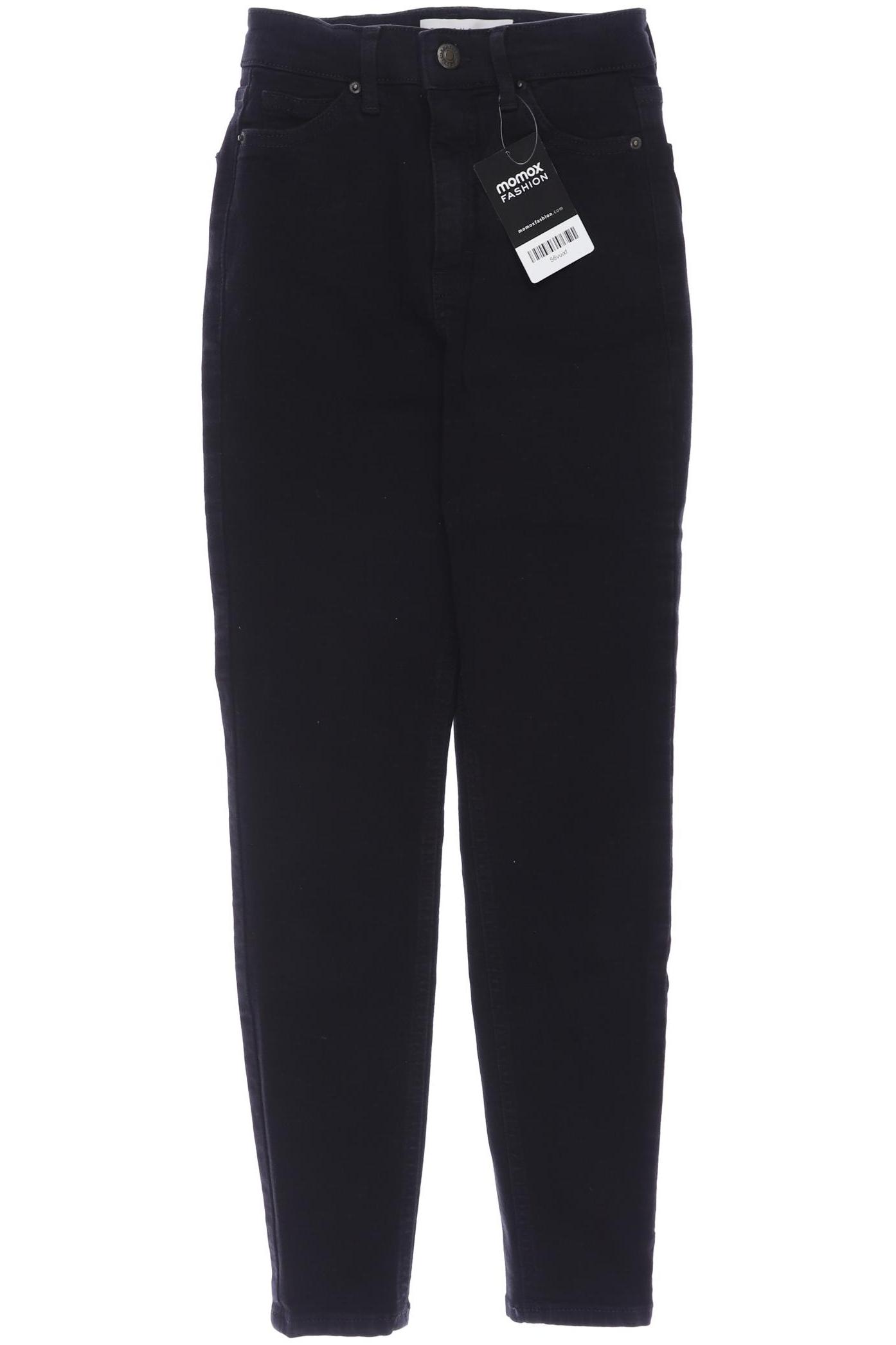 Topshop Damen Jeans, schwarz von Topshop