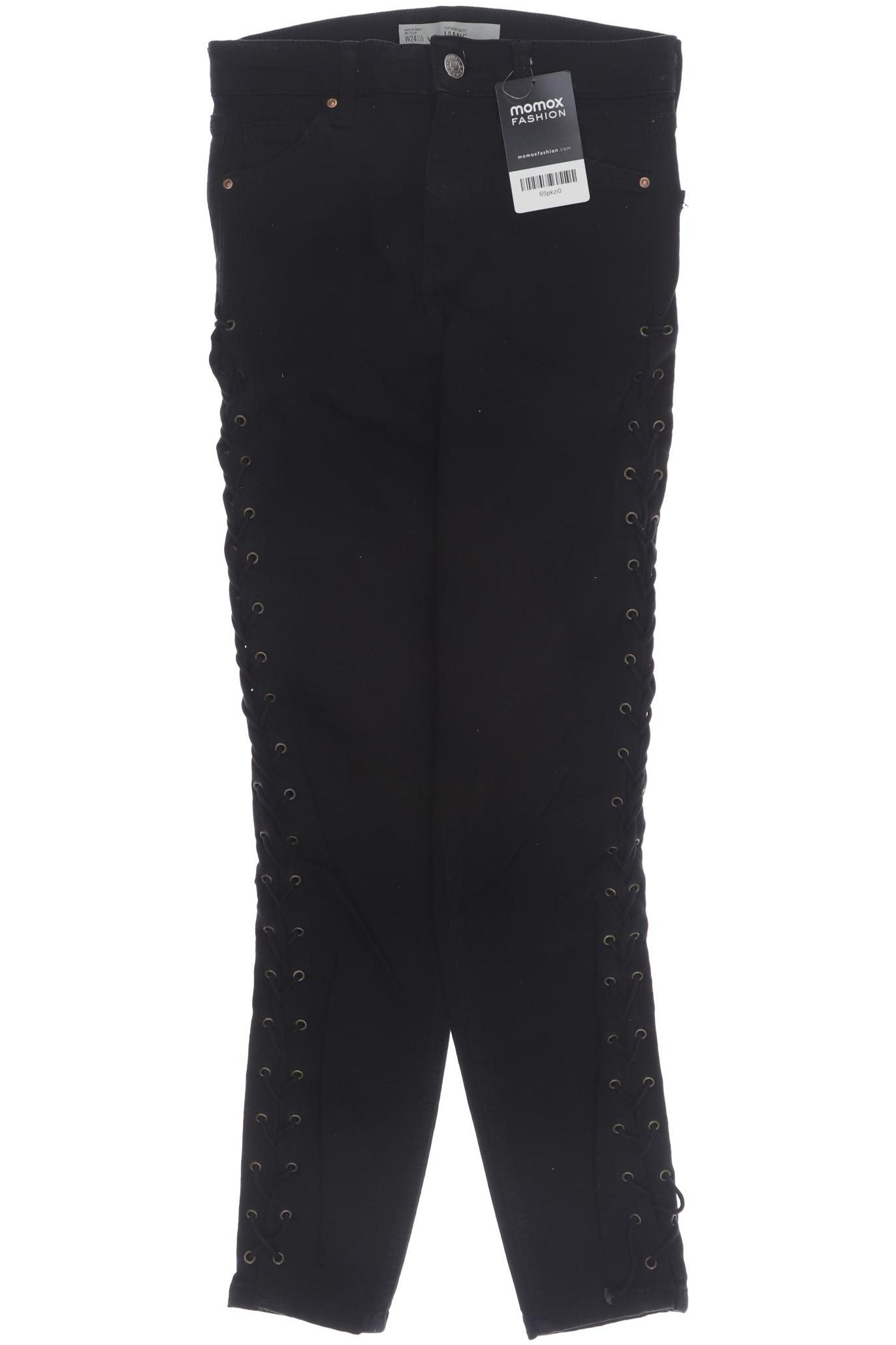 Topshop Damen Jeans, schwarz von Topshop