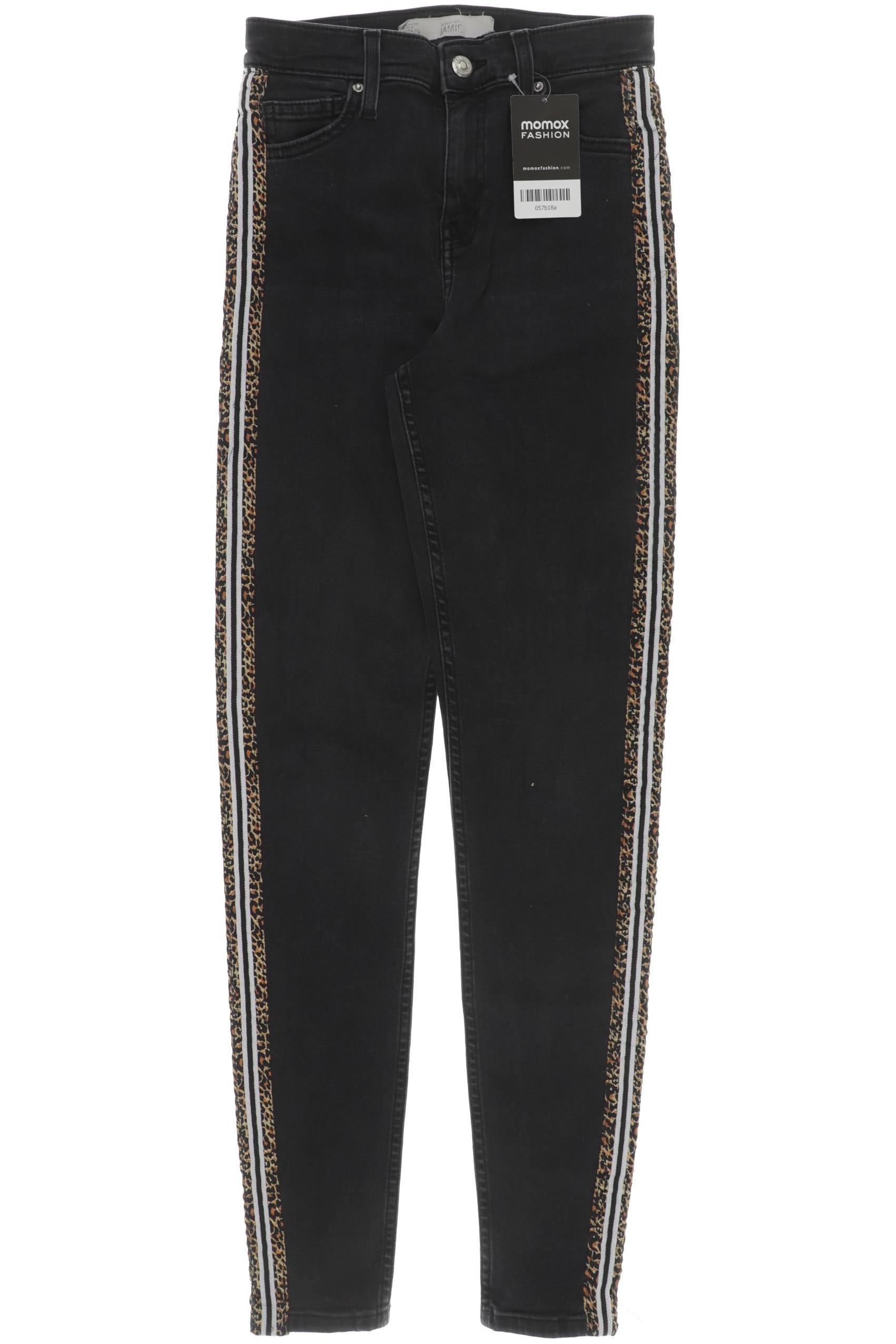 Topshop Damen Jeans, schwarz von Topshop