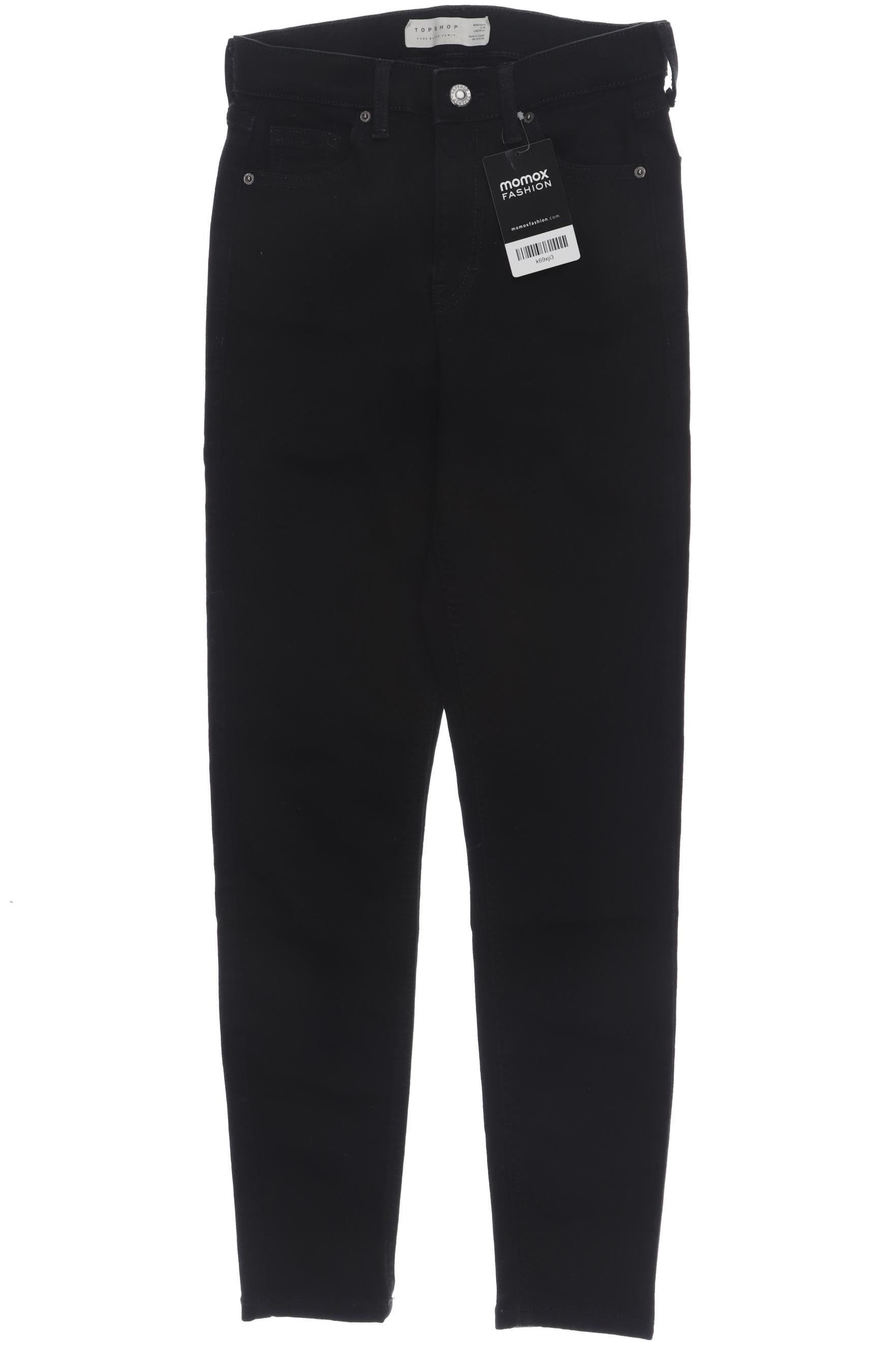 Topshop Damen Jeans, schwarz von Topshop