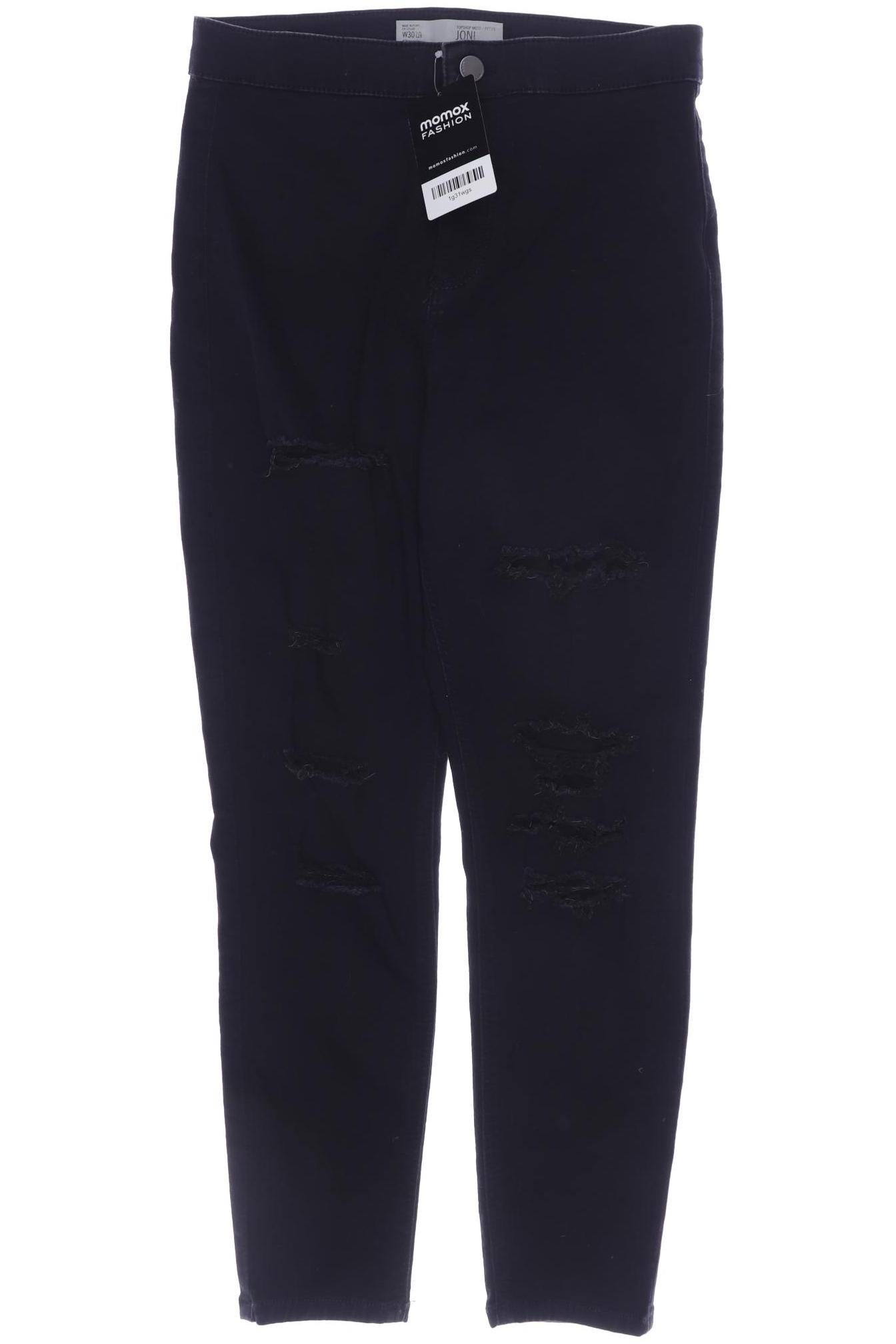 Topshop Damen Jeans, schwarz von Topshop